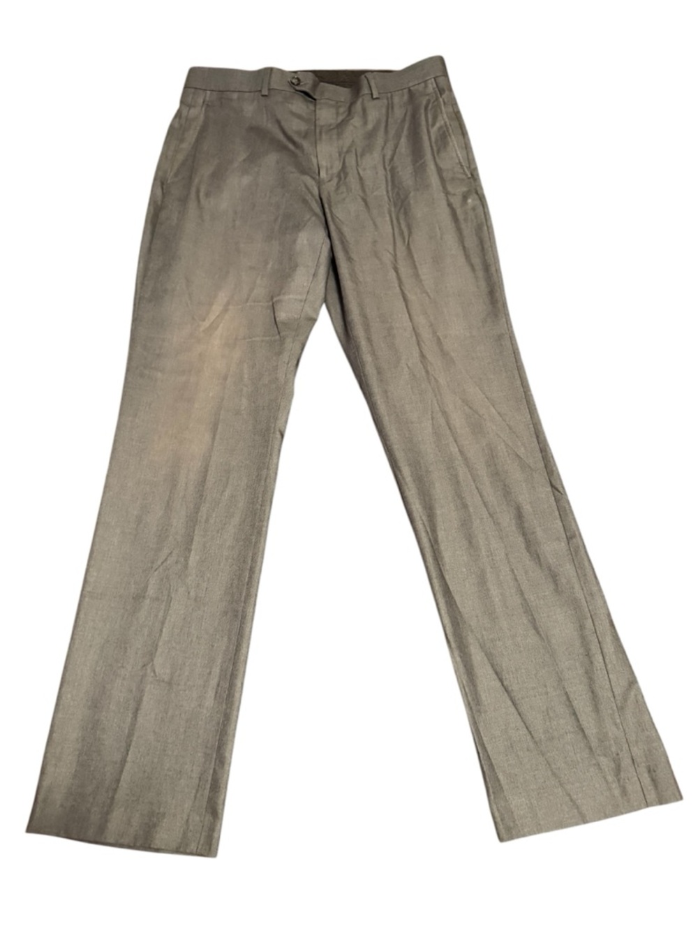Men’s Apt 9 Slim Fit Suit Pants Dress Pants 32x32 Gray